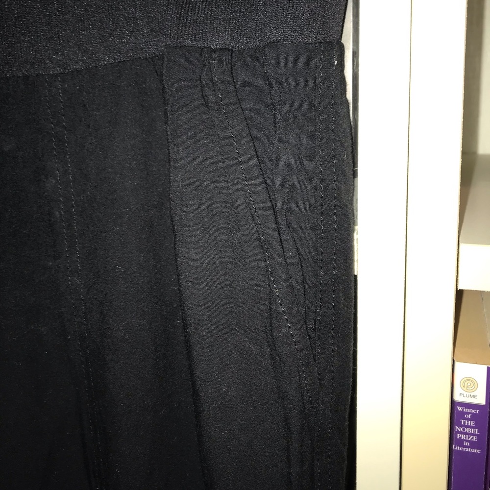 Madewell Black Pull On Jogger Track Pants - Picture 5 of 9